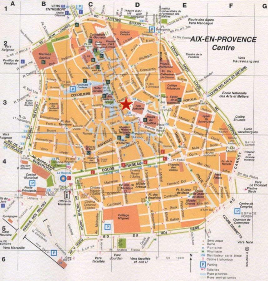 דירות אקס-אן-פרובאנס Beau 3 Pieces 83 M2 Au Coeur Du Centre Historique D'Aix En Provence מראה חיצוני תמונה